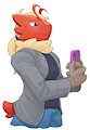phone bird