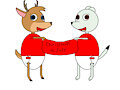 Merry Christmas in July from Joy and Holly.