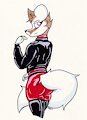 Red and Black Vixen