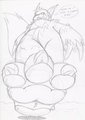 BV - Unaware mega Zangoose by Sparkythechu