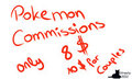 Pokemon Commissions