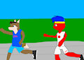 Jason Rockman Track and Field 2020 Tokyo Olympics by MegaManstitch87