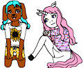 Adelaide & Junia by FresaRosa