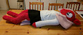 Anthro pony plush, life-size