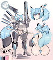 adopt auction- foxy mech by dirtyscoundrel