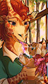 Breathing a Friend - By SkiaSkai by Darkflamewolf