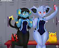 Shinx and Nidoran