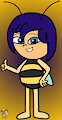 Violet the bee by SebGroupArts2009