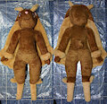 [Commission] Anthro lopunny plush, life-size