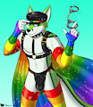 Fidget is ready for Pride (Artist's Post)