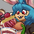 [Patreon Sketch] Yummy! (1/2) by Kotsuuu