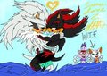 Shadilver summer fun  by ShadowSonicSilver98