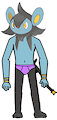 Lauritz the Luxio (Undies)
