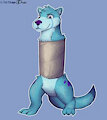 collab com toilet roll of danny aries by dinski