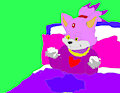 toddler blaze wets her bed