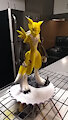 Renamon Statue by silverpetdragon