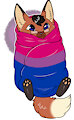 Foxxo Burrito by kitsunelegend
