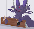 Commission - Corrupted Umbreon by SkaterYena