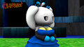 The beautiful Chao in the blue dress