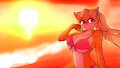 sunset by demenmenabung