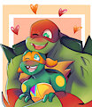 Love RaphMikey by DiMikey2000