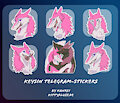 Keysin, Telegram-Stickers