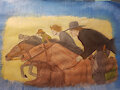 3 brothers riding out, colored