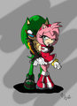 Amy as Scourge's Valentine original ver. by FoxGungrave