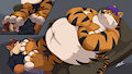 Delicious big paws 5 (Commission) by Ziuki