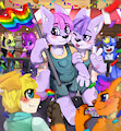 Gay Pride YCH by kake0078 by Thundefair