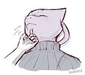 Sketch - Chin Scratch