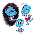 Illustration of Nicole Watterson in her Cheerleader Outfit