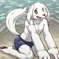 Fuyuki in the beach by TsuchinokoDASH