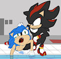 Sonic Can’t Swim by AniTwenty