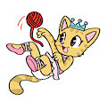 Elsie's Yarn Ball Play Time -By Pukopop-