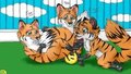 Toxes and Figers  by fuzor2003