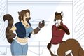 Hanging out at Mall by Nisharu