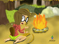 Making A Fire by taichao