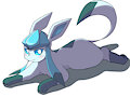 Glaceon by hebirin