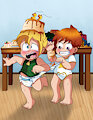 Birthday Caked - Knil and Dylan (Commission)
