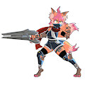 Delta: High Tech Ninja Fox by Zaki31