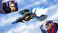 Gundam Skygrasper SWAT Kats Version by RaxkiYamato