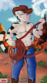Cowboy Tiger by BillieRaccoon