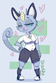 MEOWTH ALOLA FURRY ART by DRIZZKKO