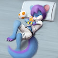 Cuddling in the bed