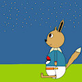 Stargazing eevee.