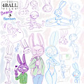The 4BALL files: Beanie & Bonbon by fourball