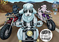 Motor Poodles by Yunarts