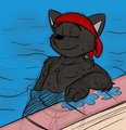 Cool In The Pool by LupineAssassin