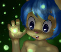 Eddie and glowy things by UncleBeer